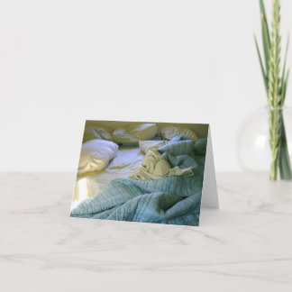 Vacancy Notecard Karte