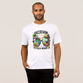 Vacation Feels Right Sport-Tek T-Shirt USA (Vorne ganz)