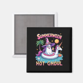 Vacation Halloween-Party Group Funny Summerween Wi Magnet (Vorderseite/Rückseite)