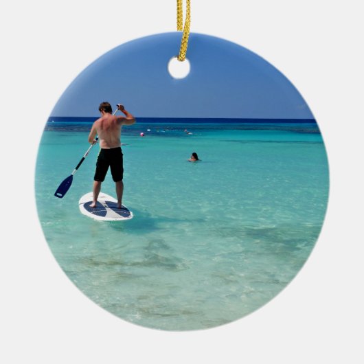 Vacation.JPG Keramik Ornament (Vorne)