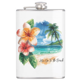 Vacation, Lets Go To The Beach  Flachmann