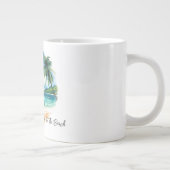 Vacation, Lets Go To The Beach  Jumbo-Tasse (Rechts)