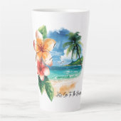 Vacation, Lets Go To The Beach  Milchtasse (Vorderseite)