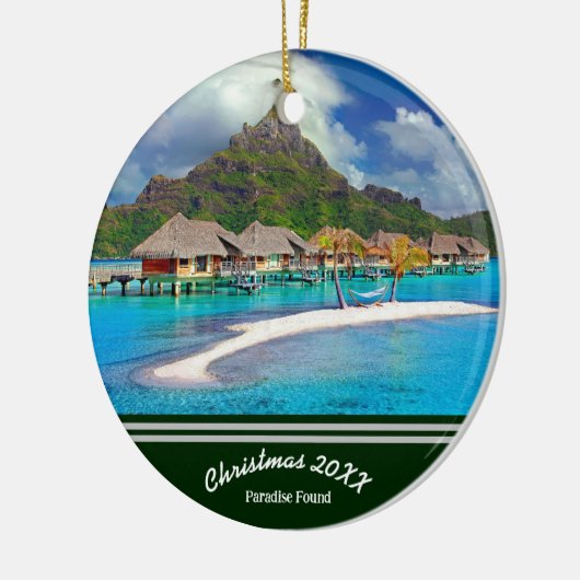 Vacation Memory Ornament - Foto & Lage! (Links)
