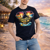 Vacation Mode On Feels Like Ocean Sunset Dark Tee