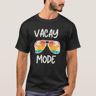 Vacation Summer Sunglasses And Palm Trees Vacay Mo T-Shirt