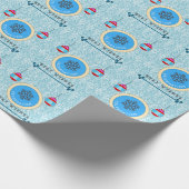 vacation vibes geschenkpapier (Ecke)