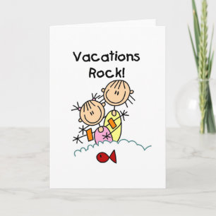 Vacations Rock Card Karte