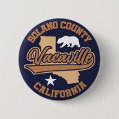Vacaville, Kalifornien Button (Vorderseite)