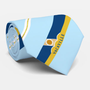 Vacaville (Kalifornien) Stadtflagge Neck Tie Krawatte