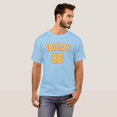 Vacay 86 Gelbe Sommerferien Spiel Grumps Meme T-Shirt (Vorne ganz)