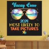 Vacay Crew 2024 Leinwanddruck (Insitu (Wohnzimmer))