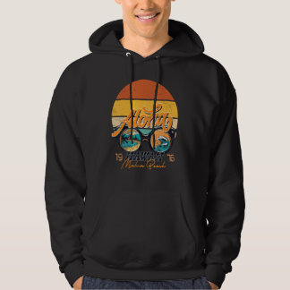 Vacay Mode 1976 Hawaii Summer Vibes Makua Beach Oa Hoodie