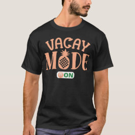 VACAY MODE AUF lustige Ferien T-Shirt