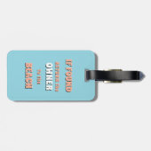 Vacay Mode, STRANCHES Gepäckstück Gepäckanhänger (Rückseite horizontal)