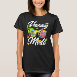 Vacay-Modus Niedlicher Urlaub Sommerreise Ausflug  T-Shirt