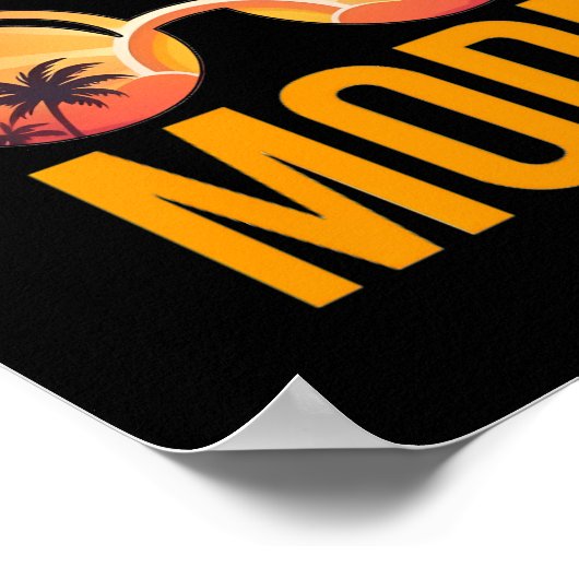 Vacay-Modus Poster (Ecke)