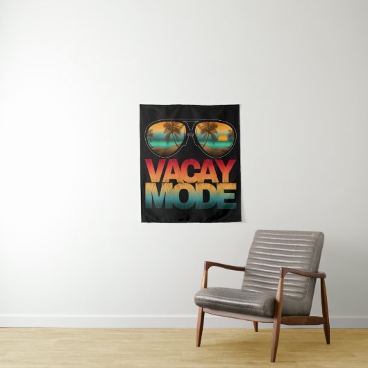 Vacay-Modus Wandteppich (Beispiel)