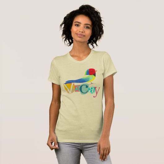 Vacay Rainbow T-Shirt (Vorne ganz)