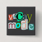 Vacay-Retromodus Button (Vorderseite)