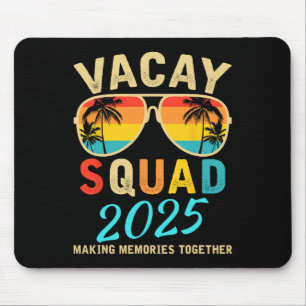 Vacay Squad 2025 Sommerurlaub Familienfreunde Tr Mousepad