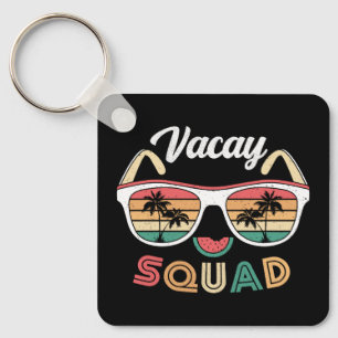 Vacay Squad Funny Beach Sommerurlaub Schlüsselanhänger