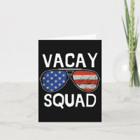 Vacay Squad Sommerurlaub Familie Freunde Ausflug