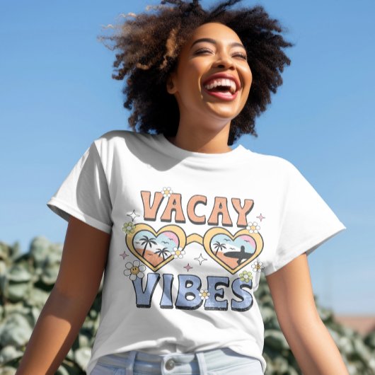 Vacay Vibes, Beach Shirts, Sommerurlaub T-Shirt