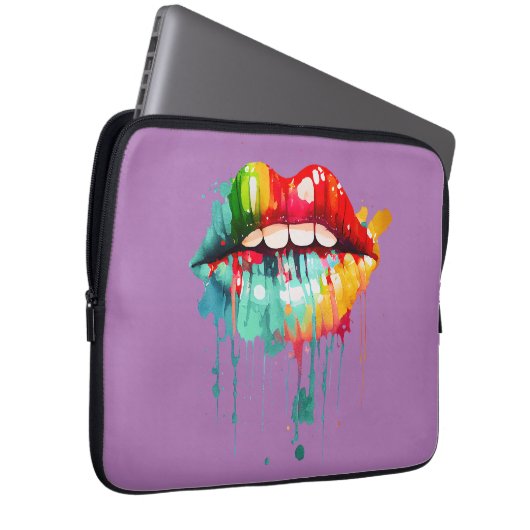 Vacay Vibes Laptopschutzhülle (Vorne Rechts)