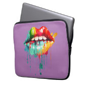 Vacay Vibes Laptopschutzhülle (Vorderseite Links)