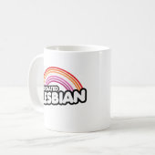 VACCINATED LESBIAN KAFFEETASSE (Vorderseite Links)