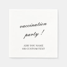 Vaccination Celebration Minimalist Design