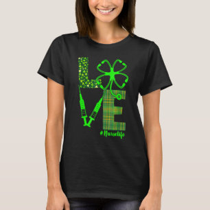 Vaccine Nurse St Patrick S Liebe T-Shirt