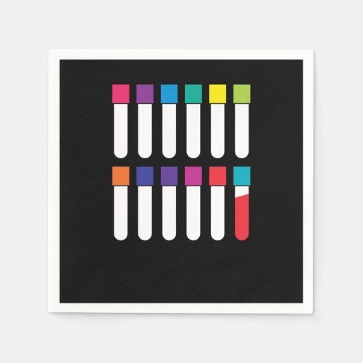 Vacutainer Blut Phlebotomie Phlebotomist Geschenk Serviette (Vorderseite)