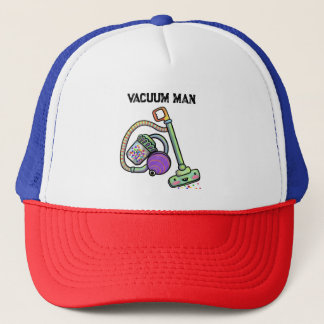 Vacuum Man Trucker Hat Truckerkappe