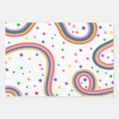 Vacuum Party Wrapping Paper Geschenkpapier Set (Vorderseite 2)