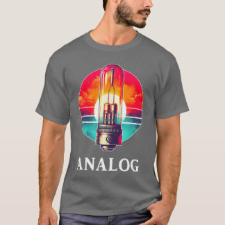 Vacuumube Amp Analog Vintage Retro s für Männer lu T-Shirt