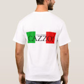 Vada ein bordo Cazzo Shirt (Rückseite)
