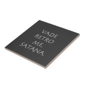 Vade Retro Me Satana Fliese (Seite)