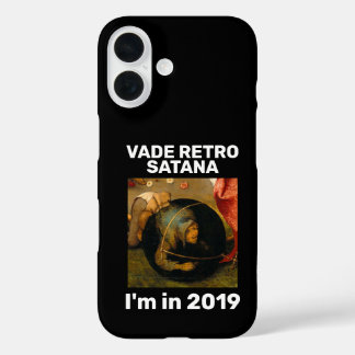 Vade Retro Satana 2019 iPhone 16 Case - Bosch Art