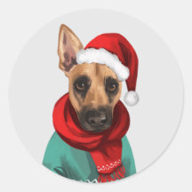 Vaden Jones Weihnachtkarten Umschlag Aufkleber Sti