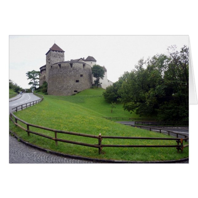 Vadukschloss grün (Vorderseite (Horizontal))