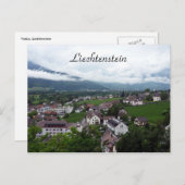 Vadukstadt Postkarte (Vorne/Hinten)