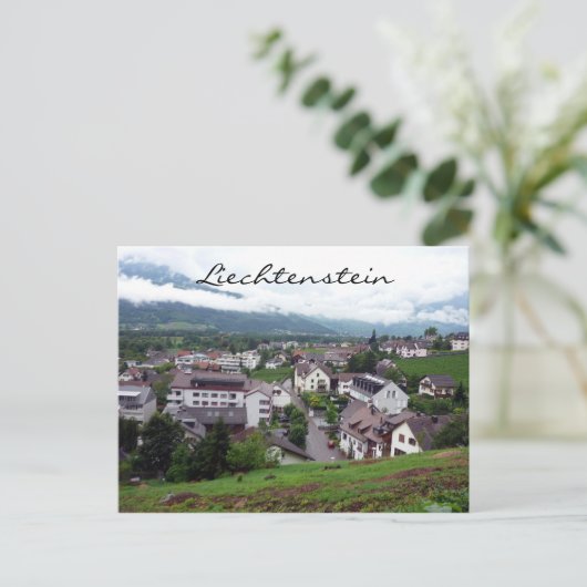 Vadukstadt Postkarte (Stehend Vorderseite)