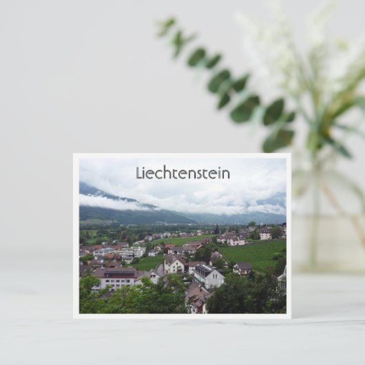 Vadukstadt Postkarte (Stehend Vorderseite)