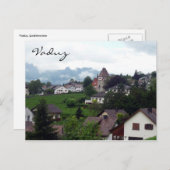 Vaduz bldgs postkarte (Vorne/Hinten)
