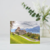 Vaduz Castle Liechtenstein Feiertagspostkarte (Stehend Vorderseite)