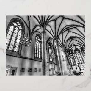 Vaduz Kathedrale Liechtenstein Folien Feiertagspostkarte