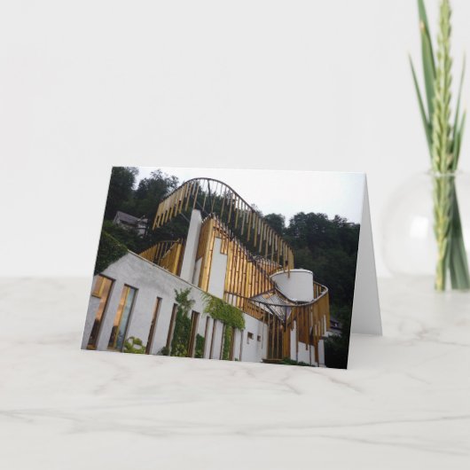 Vaduz-Kunstzentrum Karte (Vorderseite)