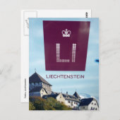 Vaduz li postkarte (Vorne/Hinten)